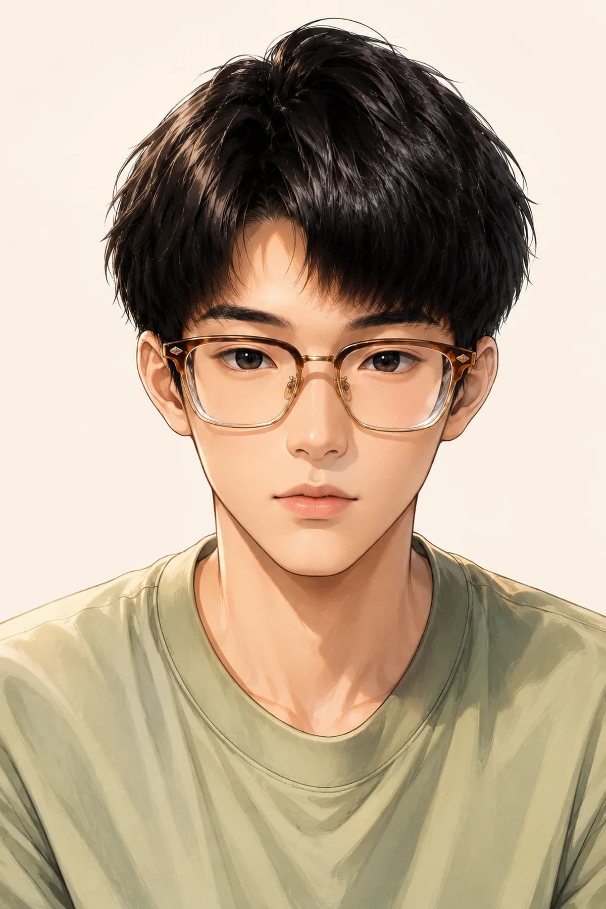 Virtual portrait of Xiaoran Tang