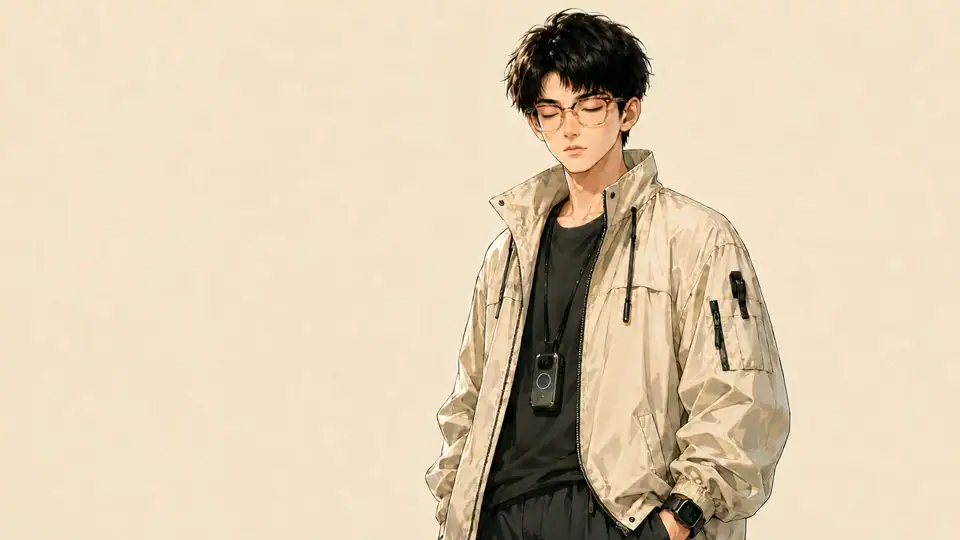 Illustrated portrait of Xiaoran Tang awakening a red signal